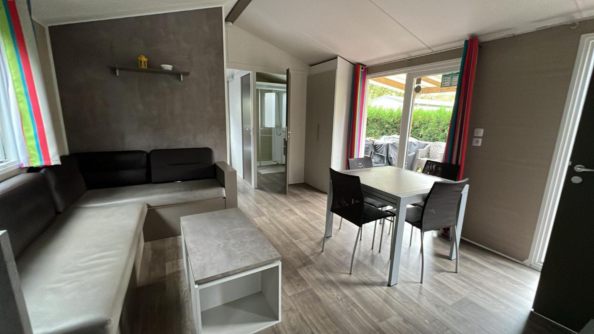 Mobil Home Amenage 2 Chambres La Teste Camping**** Exterior photo