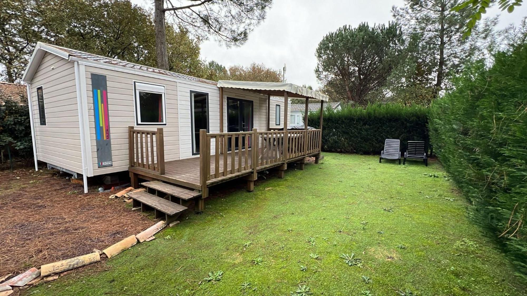 Mobil Home Amenage 2 Chambres La Teste Camping**** Exterior photo